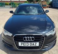 AUDI A6 S-LINE 3.0 TDI QUATTRO AUTOMATIC ESTATE - diesel - black - fitted with TV.