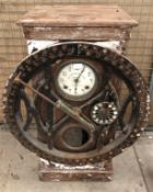 An early 20th Century 'Day Time Register Limited' Howard Bro's 74 Queen Victoria St London E.