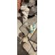 A concrete young girl garden ornament holding a shell fountain, 73cm high, - Image 1 of 2