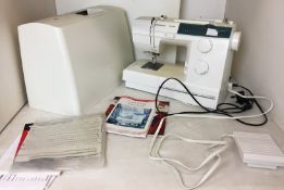 Husqvarna 118 sewing machine with mains lead, foot control,