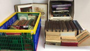 Seventy plus books including Beatrix Potter, R L Stevenson, A A Milne, nature, art,