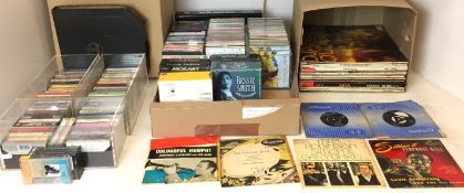 One hundred and seventy items - twenty five vinyl LPs mainly classical,