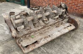 Tractor mounting rotavator