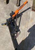 Small crane swing lift, mwl 100kg,