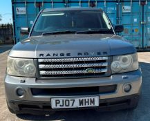LAND ROVER RANGE ROVER SPORT HSE TDV8 TWIN TURBO - diesel - grey - fitted with upgraded sound,