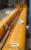 Terex Donati column jib, type GBAH, capacity 500kg, 6m post length, 6m swing arm, serial no.