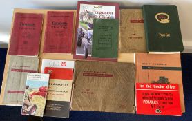 A quantity of vintage manuals for Massey Ferguson tractor, combine harvester and baler,