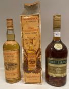 A bottle of Glenmorangie Ten Years Old Single Highland Malt Scotch Whisky 40% volume complete with