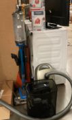 Three items - a Shark 240v upright vacuum cleaner,