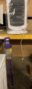 Dyson Cyclone V10 Animal cordless vacuum cleaner complete with charger and a revolving heater 240v