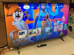 A XUX 140cm LED TV comes with remote control (CWH Ref: PO)