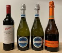 Two 75cl bottles of Scalini Prosecco Grande Cuvée,
