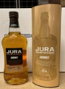 A 70cl bottle of Jura Journey Single Malt Scotch Whisky 40% volume,