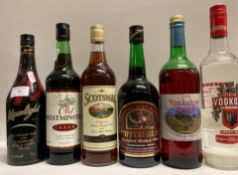 A 70cl bottle of Moonlight Caribbean Rum and Coffee Flavour Rich Alcoholic Drink,