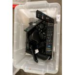 Contents to box - assorted remote controls etc (CWH Ref: PO)