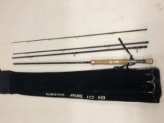 A Greys GS 10' #8 four piece fly fishing rod (CWH Ref: S08)
