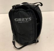 A Greys GX700 reel, a Lage Arbor cassette fly fishing reel with 3 cassettes in total,