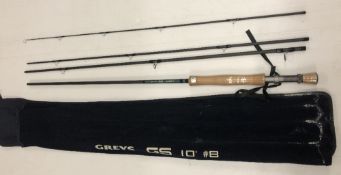 A Greys GS 10' #8 four piece fly fishing rod (CWH Ref: S08)