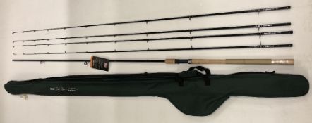An unused Rovex John Wilson Special Edition 12' Quattro Avon Quiver two piece construction with 4 x