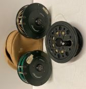 2 x Shakespeare 'Condex' fly fishing reels and spare spool (CWH Ref: V02)
