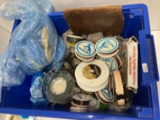 A large quantity of assorted fishing line including fly fishing etc (CWH Ref: V02)
