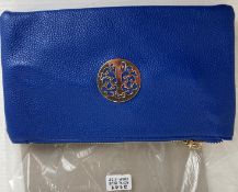 20 x Royal blue coloured Long & Son London small cross body bags (RRP - £32) (CWH Ref: J12)
