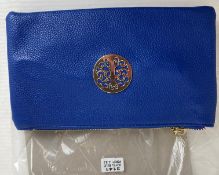 8 x Royal blue coloured Long & Son London small cross body bags (RRP - £32) (CWH Ref: J12)