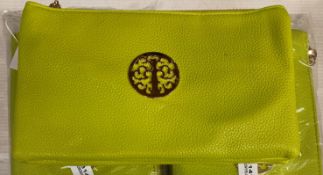 31 x Lemon yellow coloured Long & Son London small cross body bags (RRP - £32 each) (CWH Ref: J10)
