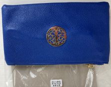 12 x Royal blue coloured Long & Son London small cross body bags (RRP - £32) (CWH Ref: J12)