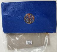4 x Royal blue coloured Long & Son London small cross body bags (RRP - £32 each) (CWH Ref: J12)