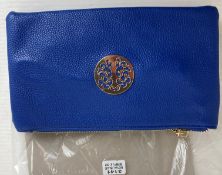 5 x Royal blue coloured Long & Son London small cross body bags (RRP - £32) (CWH Ref: J12)