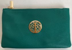 2 x Teal coloured Long & Son London small cross body bags (RRP - £32 each) (CWH Ref: J11)
