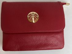 14 x Red coloured Long & Son London medium cross body bags (RRP - £32 each) (CWH Ref: J12)