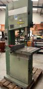 Cosmo vertical bandsaw model 500 3 phase (CWH Ref: DT)