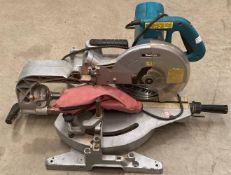 Makita compound mitre saw 110v (CWH Ref: K01)