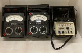 3 x HVO Multimeter sets in cases (CWH Ref: K03)
