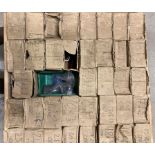 38 x boxes and a crate of CNC Punch Presses oblong,