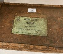 A Bristol Erikson Acramil high precision screwed shank milling chuck in box (CWH Ref: J03)