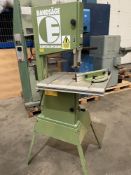 Bandsage Elektra Beckum D- 4470 MEPPEN BAS 315/4 WN55 vertical bandsaw with tilting bed serial no.