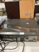 A Panasonic SGX10 stereo music system comes with two speakers (plug cut off not testes) (CWH Ref: