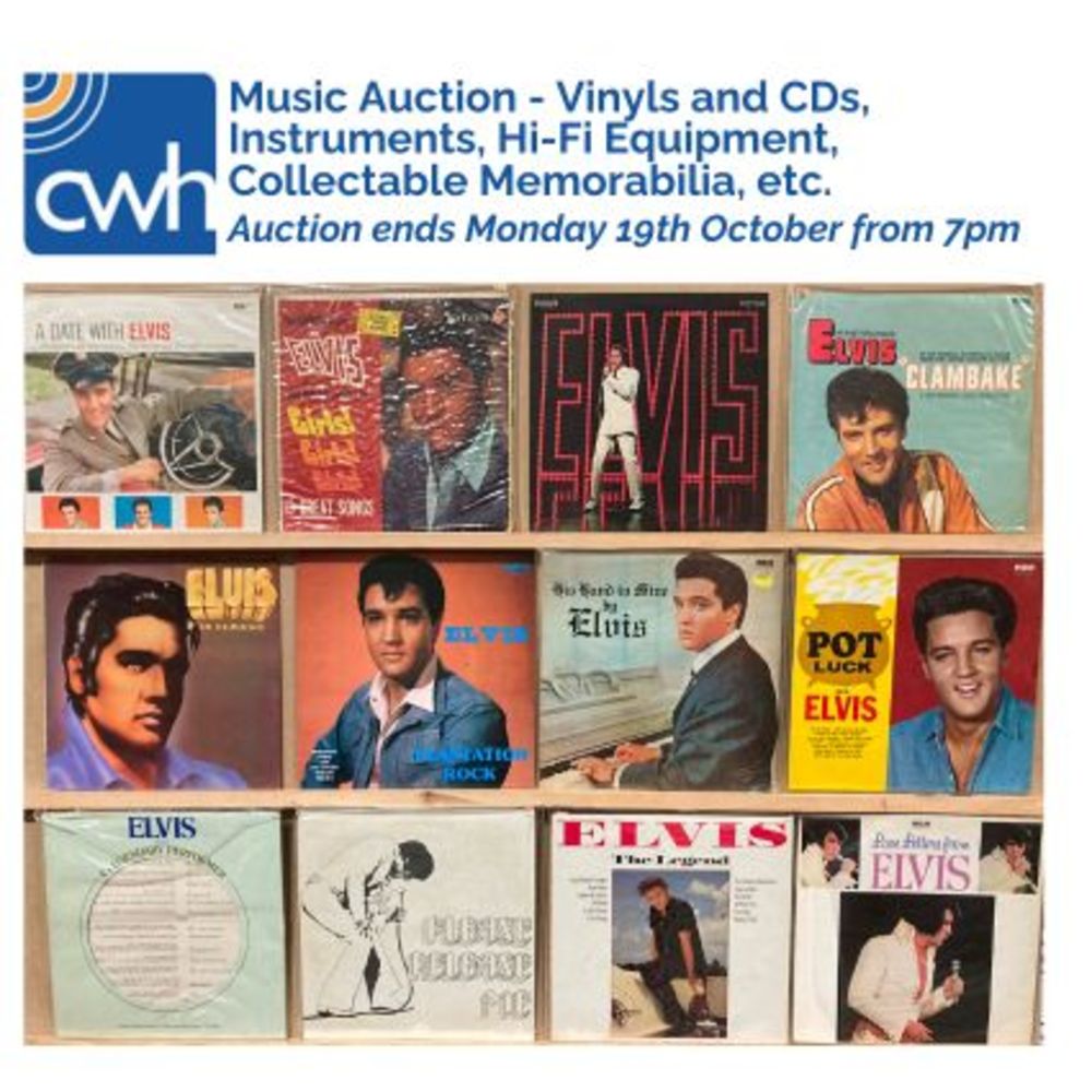 Music Auction - Vinyls and CDs, Instruments, Hi-Fi Equipment, Collectable Memorabilia, etc.