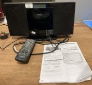 A Panasonic SC-H20DB compact stereo system comes with remote control and manual (CWH Ref: S2 RHT)
