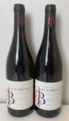 2 bottles of Château de Bois-Brinçon Terre de Grès Chenin Blanc 2017, Anjou, Loire, France, 75cl,
