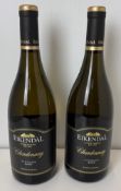 2 bottles of Eikendal Vineyards Chardonnay 2023, Stellenbosch, South Africa, 75cl, 13% vol. (approx.