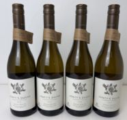 4 bottles of Avondale Jonty's Ducks Pekin White, Paarl, South Africa,