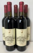 5 bottles of Budeshuri Winery Saperavi Classic 2021, Kakheti, Georgia, 75cl, 12.5% vol. (approx.
