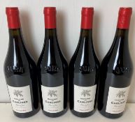 4 bottles of Domaine des Carlines Poulsard 2024, Côtes du Jura, France, 75cl, 12.5% vol. (approx.