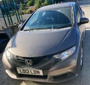 HONDA CIVIC 2.2 I-D TEC SE 5 DOOR HATCHBACK - Diesel - Brown.