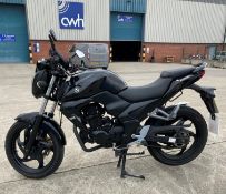 SYM PU WOLF 125N MOTORCYCLE - Petrol - Black. On the instructions of: The Insolvency Service.
