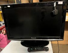 Panasonic Viera 26" LCD TV model TX-L26X10B complete with remote (CWH Ref: PO)